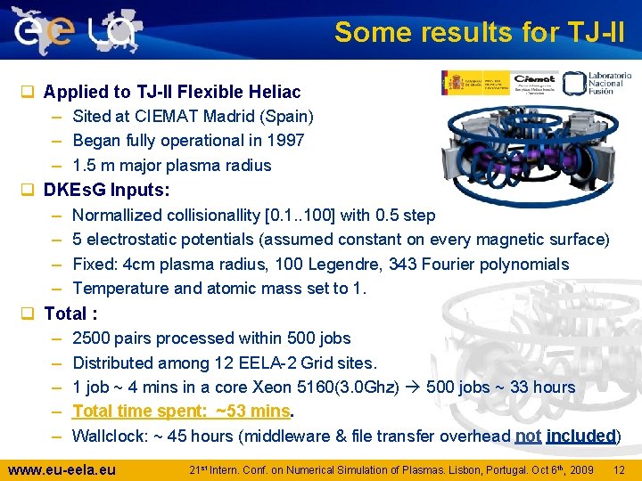 Some results for TJ-II q Applied to TJ-II Flexible Heliac – Sited at CIEMAT