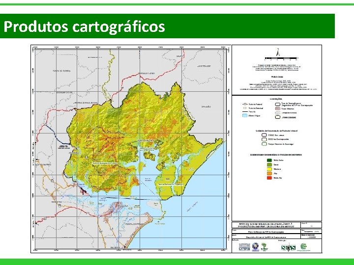 Produtos cartográficos 
