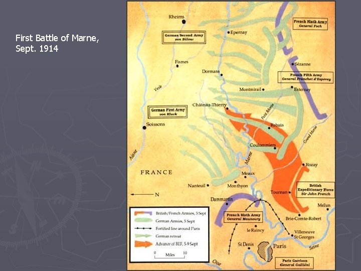 First Battle of Marne, Sept. 1914 