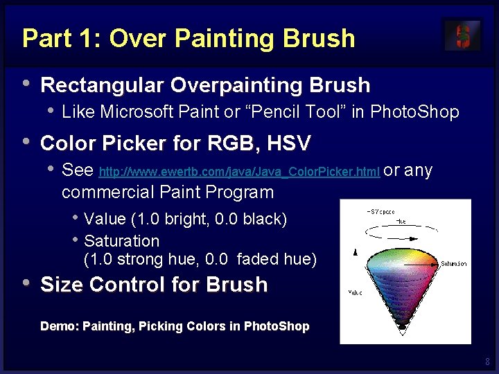 Part 1: Over Painting Brush • Rectangular Overpainting Brush • Like Microsoft Paint or
