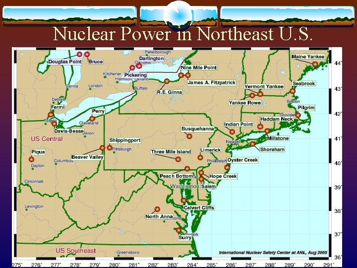 Nuclear Power in Northeast U. S. 