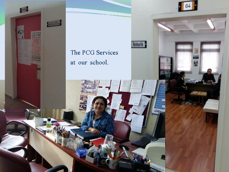 The PCG Services at our school. 