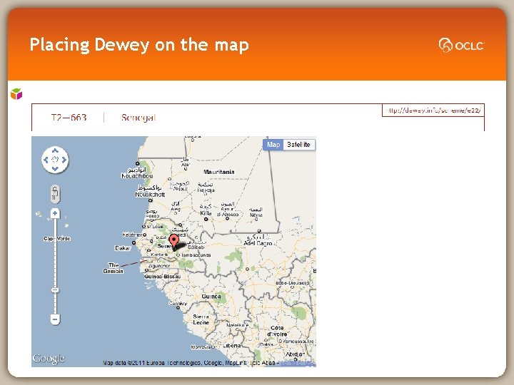 Placing Dewey on the map 