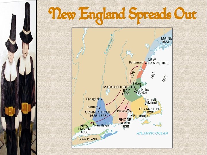 New England Spreads Out 