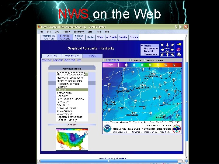 NWS on the Web 