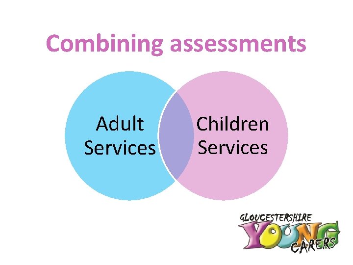 Combining assessments Adult Services Children Services 