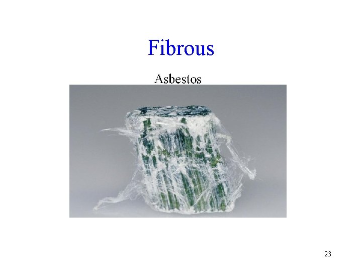 Fibrous 23 Fibrous 23