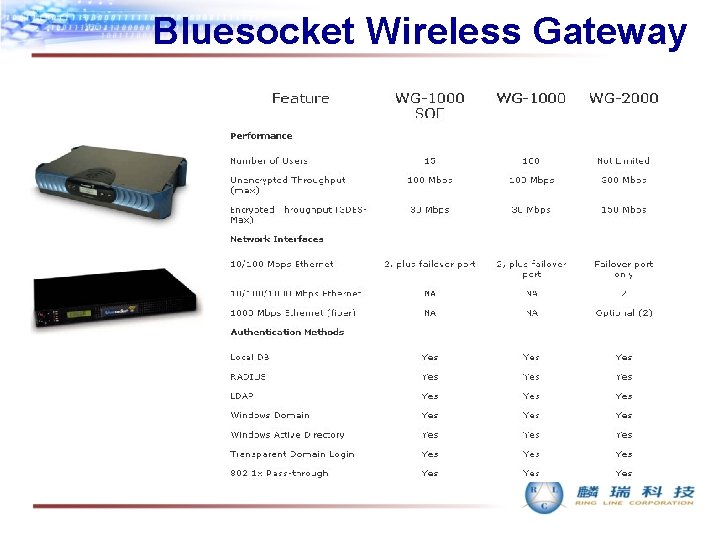 Bluesocket Wireless Gateway 
