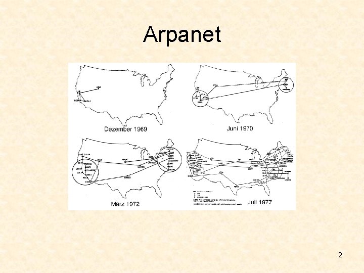 Arpanet 2 Arpanet 2