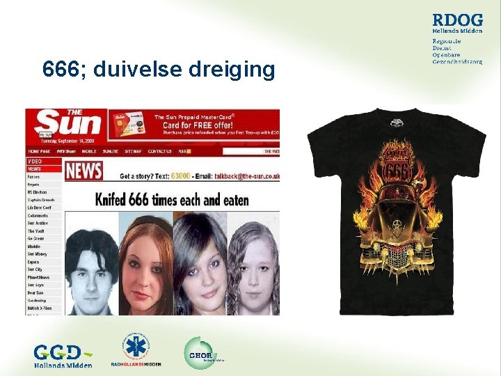 666; duivelse dreiging 