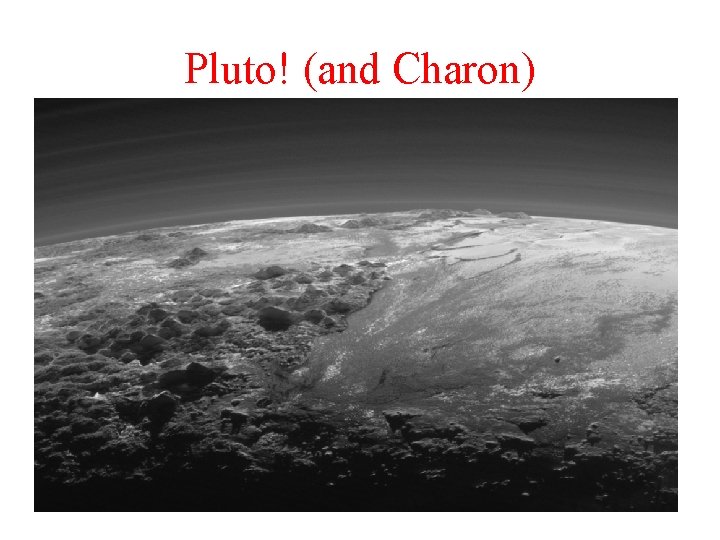 Pluto! (and Charon) 