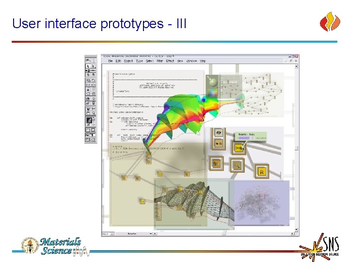 User interface prototypes - III 