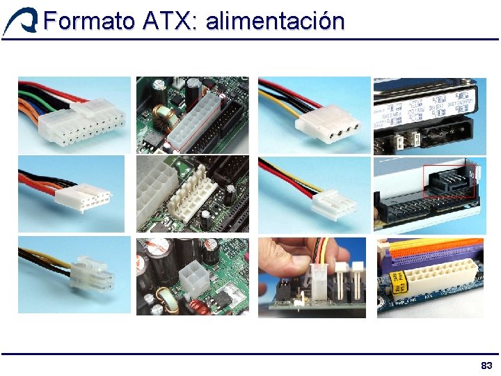 Formato ATX: alimentación 83 