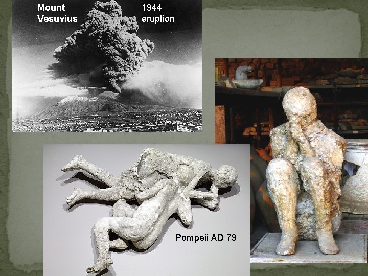 Mount Vesuvius 1944 eruption Pompeii AD 79 