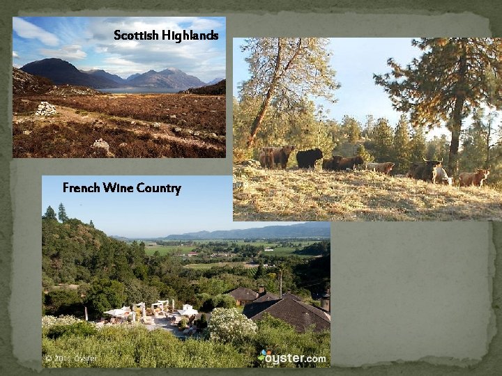 Scottish Highlands French Wine Country 