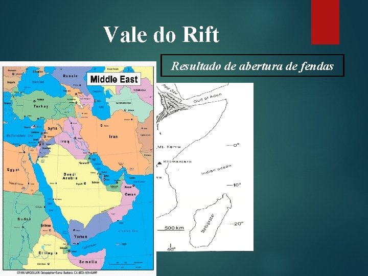 Vale do Rift Resultado de abertura de fendas 