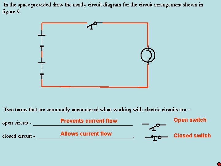 In the space provided draw the neatly circuit diagram for the circuit arrangement shown