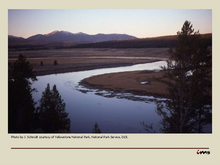 Photo by J. Schmidt courtesy of Yellowstone National Park, National Park Service, DOI. 