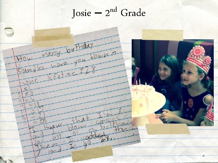 Josie – nd 2 Grade 4 Josie – nd 2 Grade 4