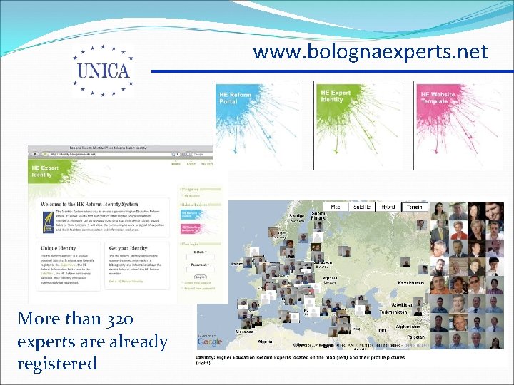 www. bolognaexperts. net More than 320 experts are already registered www. bolognaexperts. net More than 320 experts are already registered