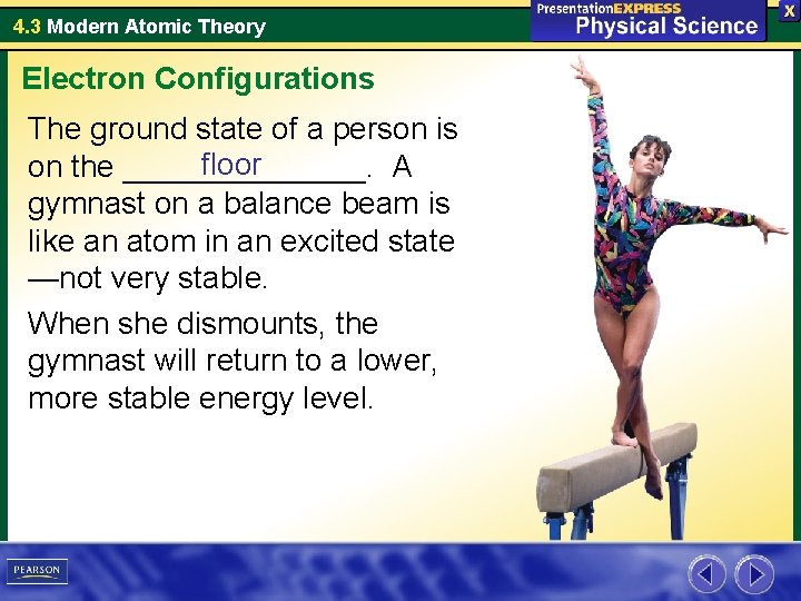 4. 3 Modern Atomic Theory Electron Configurations The ground state of a person is 4. 3 Modern Atomic Theory Electron Configurations The ground state of a person is