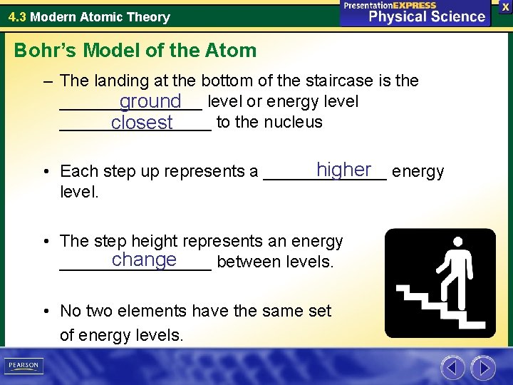 4. 3 Modern Atomic Theory Bohr’s Model of the Atom – The landing at 4. 3 Modern Atomic Theory Bohr’s Model of the Atom – The landing at