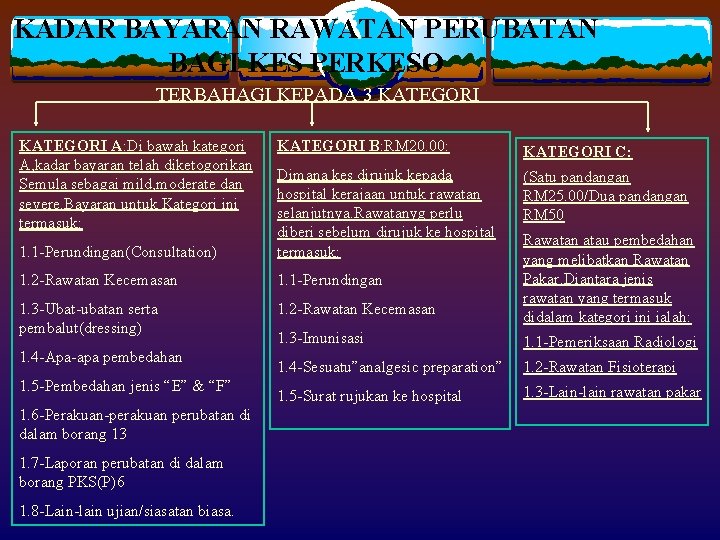 Pengenalan Socso Adalah Caruman Terhadap Pekerja Yang Telah