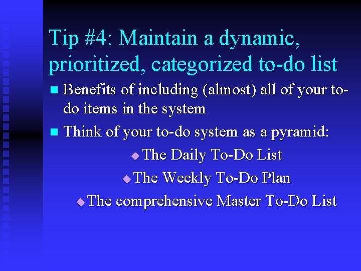 Time Management Tips for Lawyers For panel on