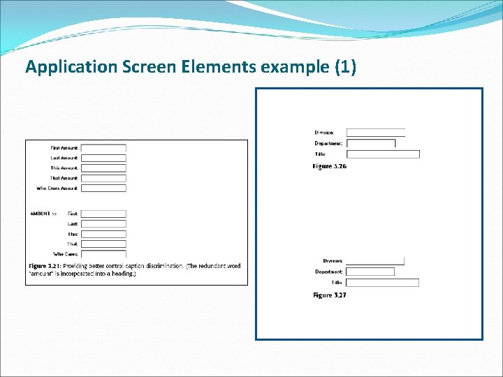 Application Screen Elements example (1) 