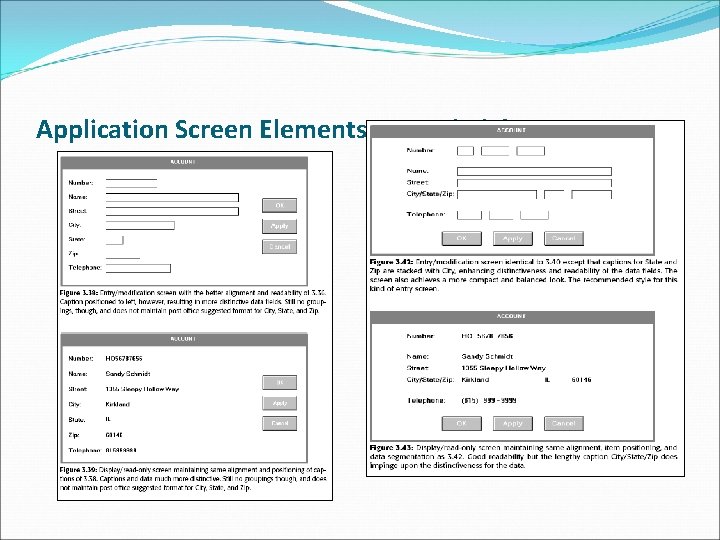 Application Screen Elements example (1) 