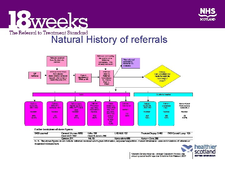 Natural History of referrals 