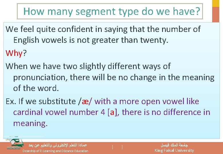 How many segment type do we have? We feel quite confident in saying that How many segment type do we have? We feel quite confident in saying that