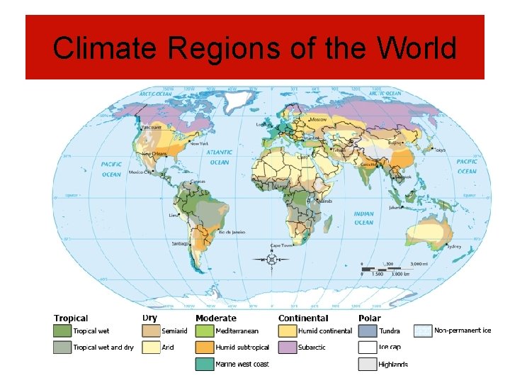 Climate Regions of the World 