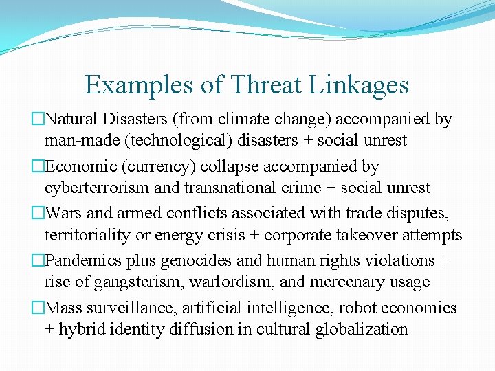 What Global Security Is An interdisciplinary field of