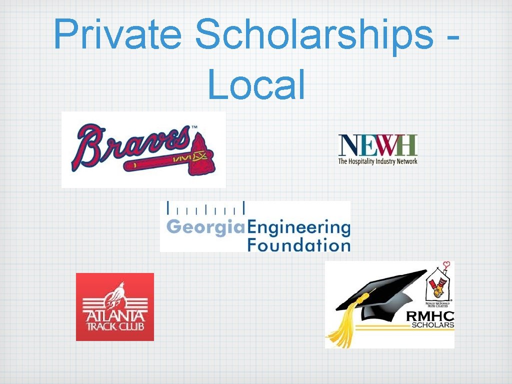 Private Scholarships Local 