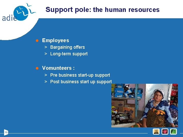 Support pole: the human resources l Employees > Bargaining offers > Long-term support l