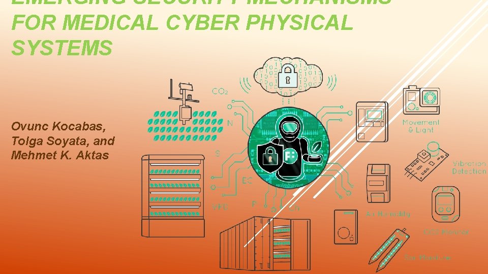 EMERGING SECURITY MECHANISMS FOR MEDICAL CYBER PHYSICAL SYSTEMS Ovunc Kocabas, Tolga Soyata, and Mehmet