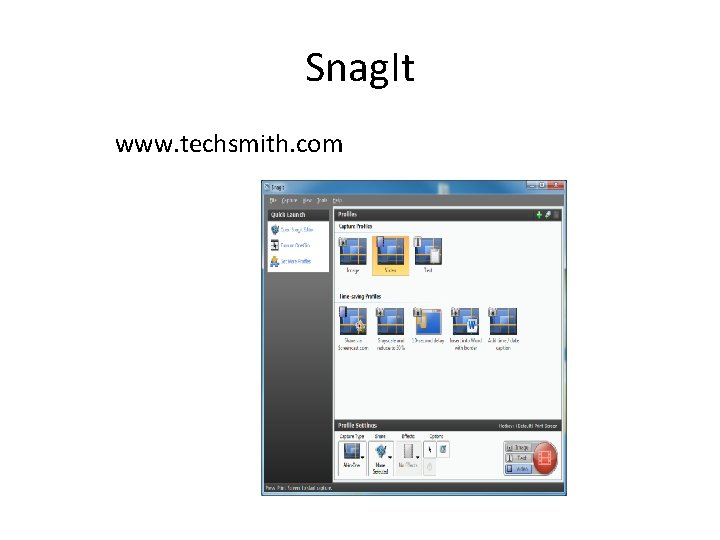 Snag. It www. techsmith. com 