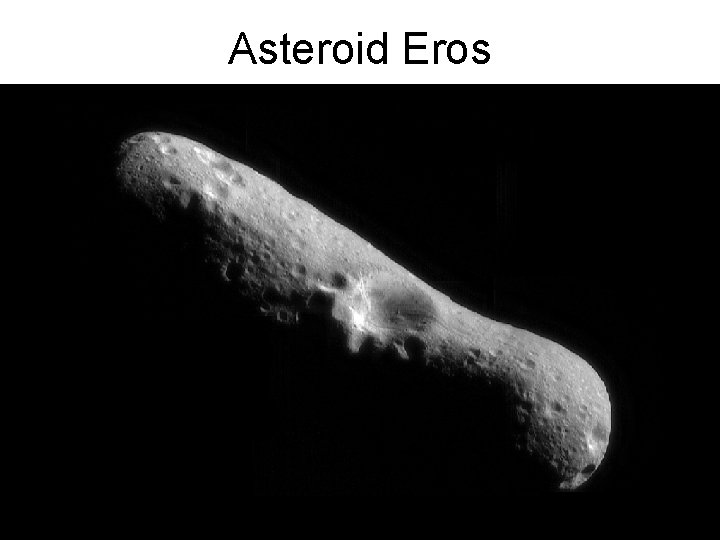 Asteroid Eros 