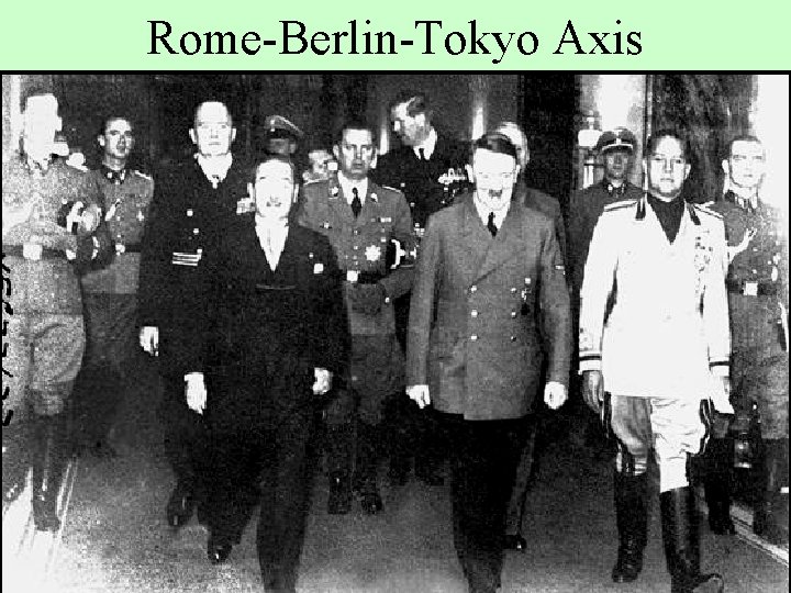 Rome-Berlin-Tokyo Axis 