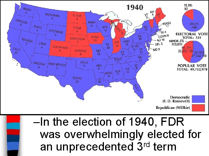 From Neutrality to Undeclared War ■ By 1940, “interventionists” had the majority of American