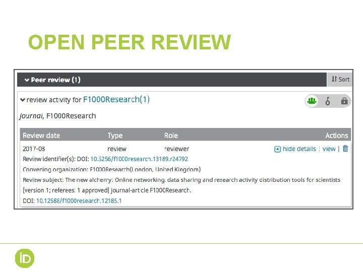 OPEN PEER REVIEW 