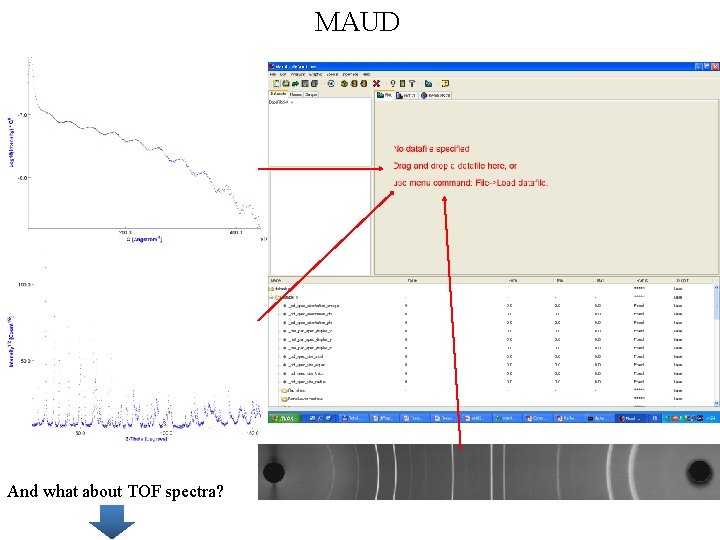 MAUD And what about TOF spectra? 