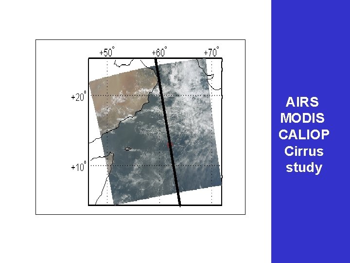 AIRS MODIS CALIOP Cirrus study 
