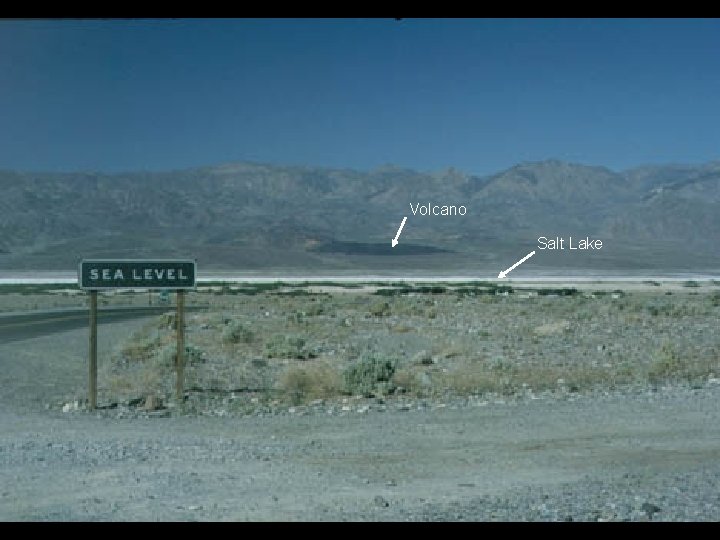 Death Valley, California Volcano Salt Lake 
