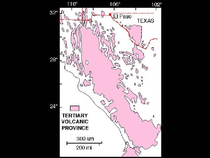 Mid-Tertiary Volcanic Field 
