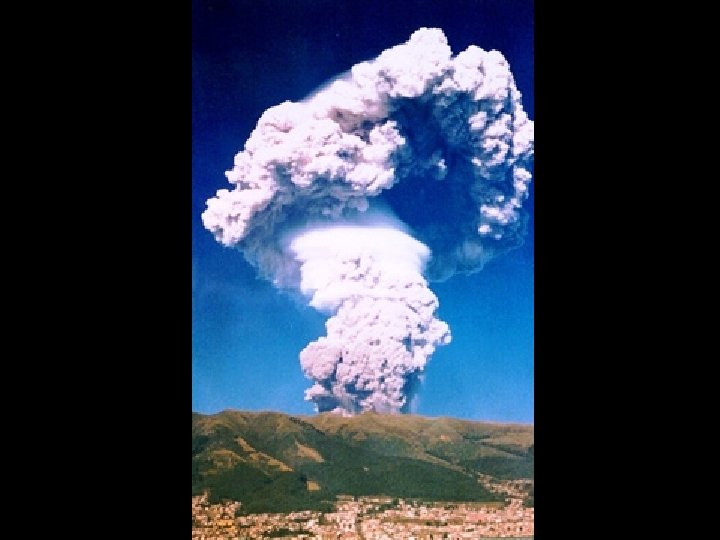 Explosive Volcanic Eruption 
