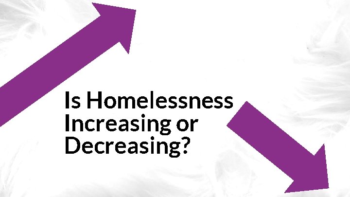 Is Homelessness Increasing or Decreasing? 