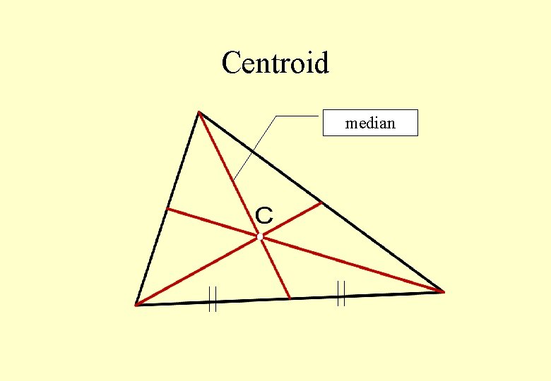 Centroid median 