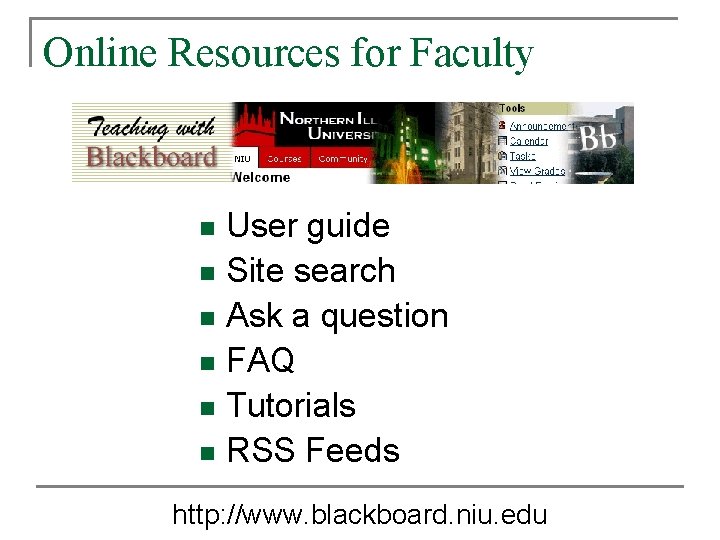 Online Resources for Faculty User guide n Site search n Ask a question n Online Resources for Faculty User guide n Site search n Ask a question n